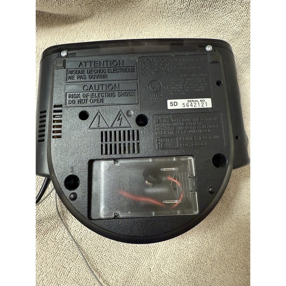 Sony Dream Machine AM/FM Clock Radio Battery Backup ICF-C212 Tested and Working! - Picture 3 of 5